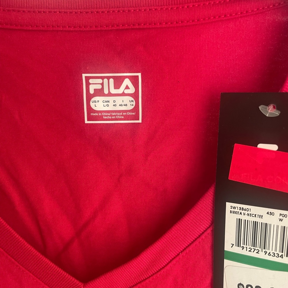 Fila shirt sleeves